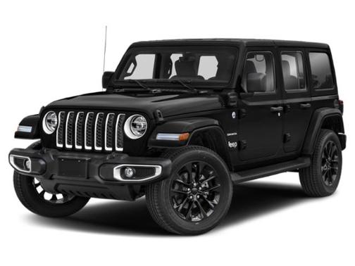 Black Clearcoat 2022 Jeep Wrangler Unlimited 4xe Sahara
