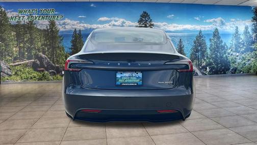 Solid Black 2024 Tesla Model 3 Long Range