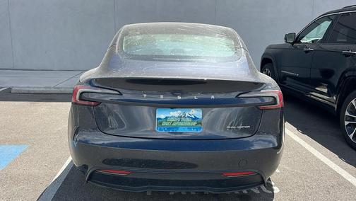 Solid Black 2024 Tesla Model 3 Long Range