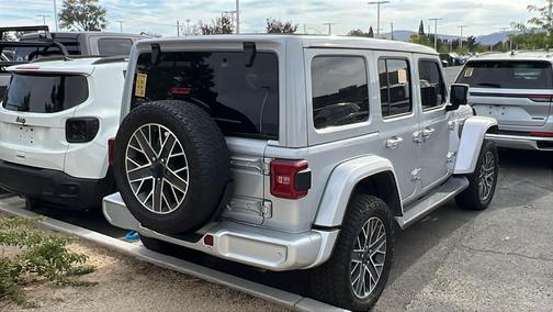 Silver Zynith Clearcoat 2024 Jeep Wrangler 4xe High Altitude