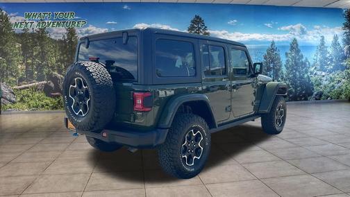 Sarge Green Clearcoat 2023 Jeep Wrangler 4xe Rubicon