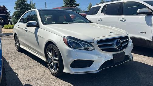 Diamond White Metallic 2014 Mercedes-Benz E-Class E 350 Sport