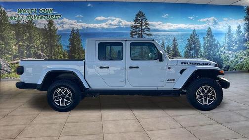Bright White Clearcoat 2026 Jeep Gladiator Rubicon