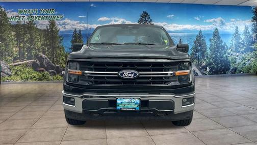 Agate Black Metallic 2024 Ford F-150 XLT
