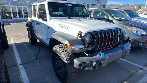 Bright White Clearcoat 2023 Jeep Wrangler 4xe Base