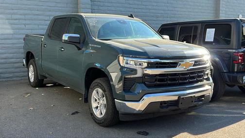 Cypress Gray 2025 Chevrolet Silverado 1500 LT