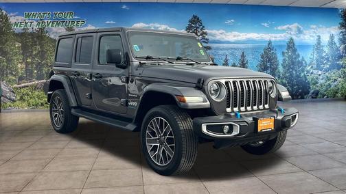 Granite Crystal Metallic Clearcoat 2023 Jeep Wrangler 4xe Sahara