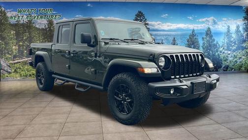 Sarge Green Clearcoat 2022 Jeep Gladiator Altitude 4x4