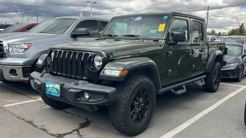 Sarge Green Clearcoat 2022 Jeep Gladiator Altitude 4x4