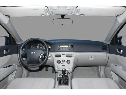 Blue 2007 Hyundai SONATA GLS