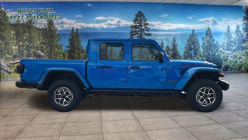 Hydro Blue Pearlcoat 2026 Jeep Gladiator Rubicon