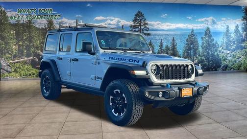 Silver Zynith Clearcoat 2024 Jeep Wrangler 4xe Rubicon