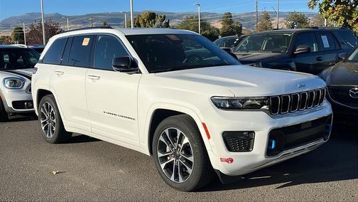 Bright White Clearcoat 2023 Jeep Grand Cherokee 4xe Overland