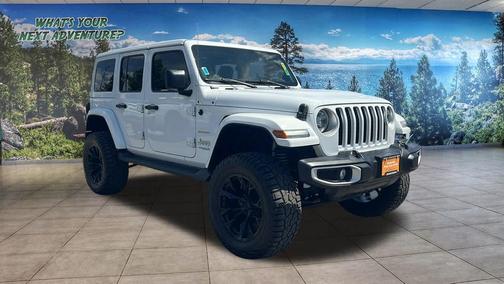 Bright White Clearcoat 2021 Jeep Wrangler Unlimited 4xe Sahara