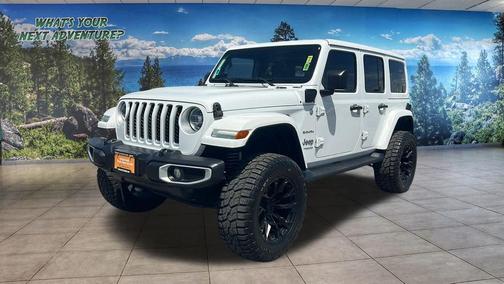 Bright White Clearcoat 2021 Jeep Wrangler Unlimited 4xe Sahara