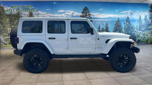 Bright White Clearcoat 2021 Jeep Wrangler Unlimited 4xe Sahara