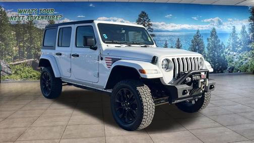 Bright White Clearcoat 2022 Jeep Wrangler Unlimited 4xe Sahara