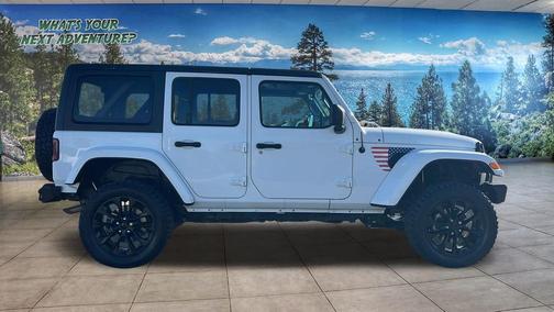 Bright White Clearcoat 2022 Jeep Wrangler Unlimited 4xe Sahara