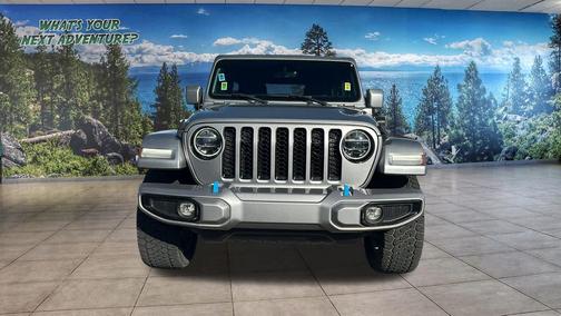 Billet Silver Metallic Clearcoat 2021 Jeep Wrangler Unlimited 4xe Sahara High Altitude