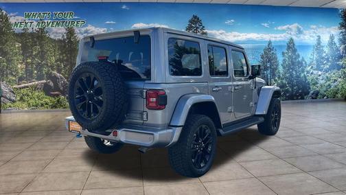 Billet Silver Metallic Clearcoat 2021 Jeep Wrangler Unlimited 4xe Sahara High Altitude