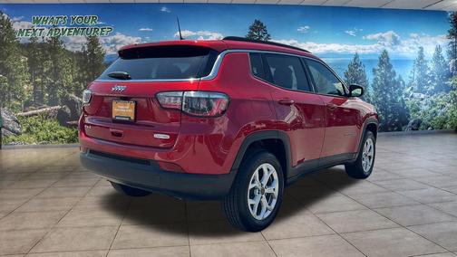Red Hot Pearlcoat 2025 Jeep Compass Latitude
