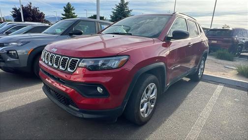 Red Hot Pearlcoat 2025 Jeep Compass Latitude