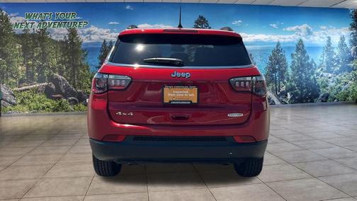 Red Hot Pearlcoat 2025 Jeep Compass Latitude