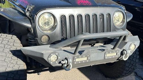 Black 2007 Jeep Wrangler Rubicon