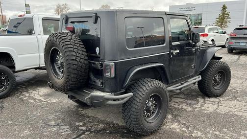 Black 2007 Jeep Wrangler Rubicon