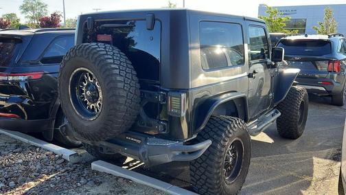 Black 2007 Jeep Wrangler Rubicon