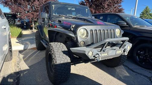 Black 2007 Jeep Wrangler Rubicon