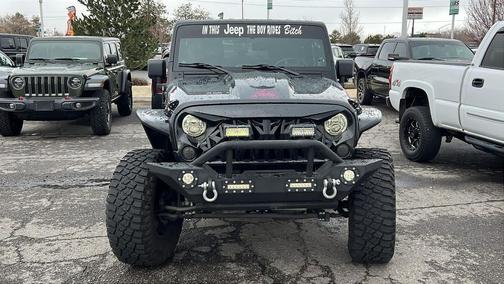 Black 2007 Jeep Wrangler Rubicon