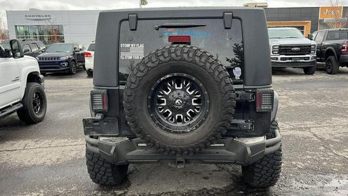 Black 2007 Jeep Wrangler Rubicon