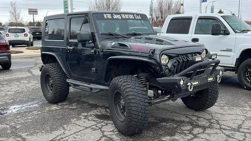 Black 2007 Jeep Wrangler Rubicon