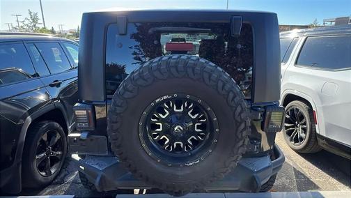 Black 2007 Jeep Wrangler Rubicon