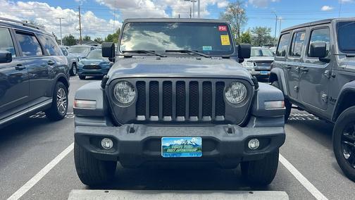 Granite Crystal Metallic Clearcoat 2022 Jeep Wrangler Unlimited Sport