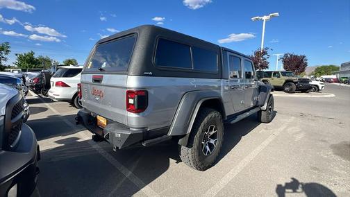 Billet Silver Metallic Clearcoat 2021 Jeep Gladiator Mojave 4x4