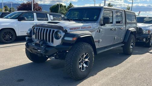 Billet Silver Metallic Clearcoat 2021 Jeep Gladiator Mojave 4x4