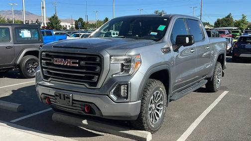 Gray 2022 GMC Sierra 1500 AT4