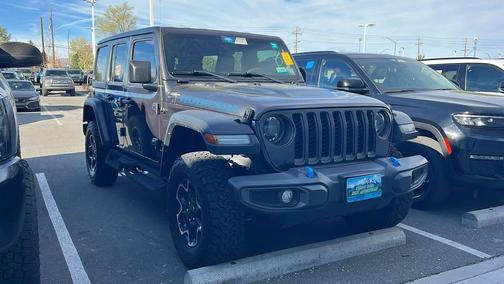Granite Crystal Metallic Clearcoat 2023 Jeep Wrangler 4xe Rubicon