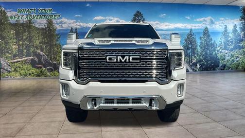 White Frost Tricoat 2021 GMC Sierra 2500 Denali