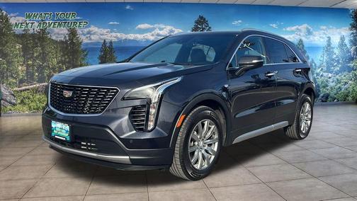 Galactic Gray Metallic 2023 Cadillac XT4 Premium Luxury