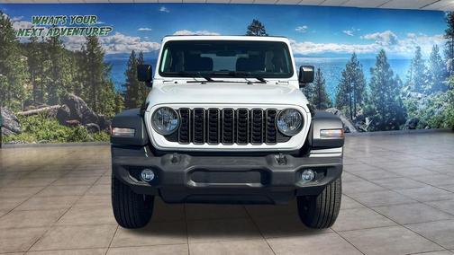 Bright White Clearcoat 2026 Jeep Wrangler Sport