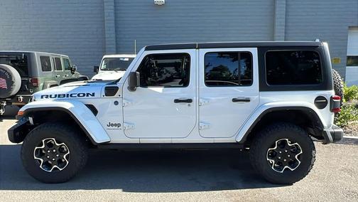 Bright White Clearcoat 2023 Jeep Wrangler 4xe Rubicon