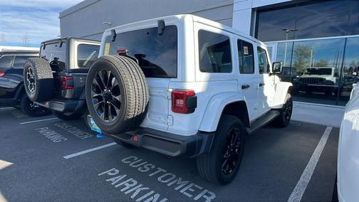 Bright White Clearcoat 2023 Jeep Wrangler 4xe Sahara