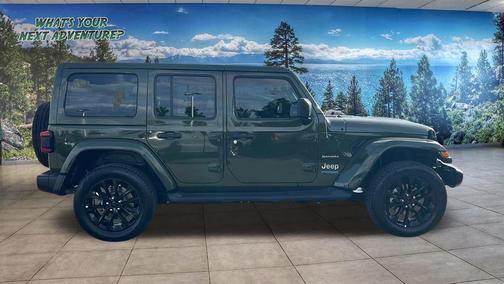 Sarge Green Clearcoat 2022 Jeep Wrangler Unlimited 4xe Sahara
