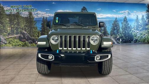 Sarge Green Clearcoat 2022 Jeep Wrangler Unlimited 4xe Sahara