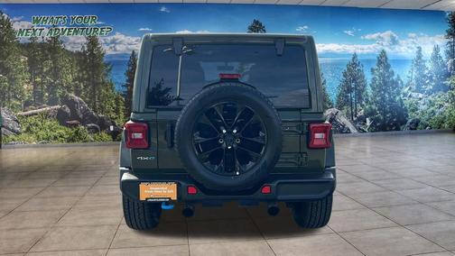 Sarge Green Clearcoat 2022 Jeep Wrangler Unlimited 4xe Sahara