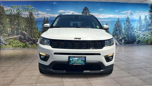 White Clearcoat 2018 Jeep Compass Latitude