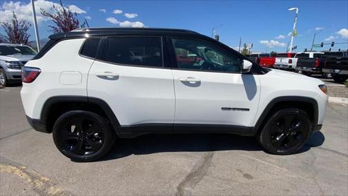 White Clearcoat 2018 Jeep Compass Latitude